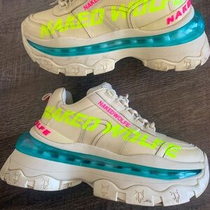 Naked Wolfe platform sneakers euro 38